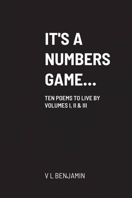 IT’S A NUMBERS GAME...