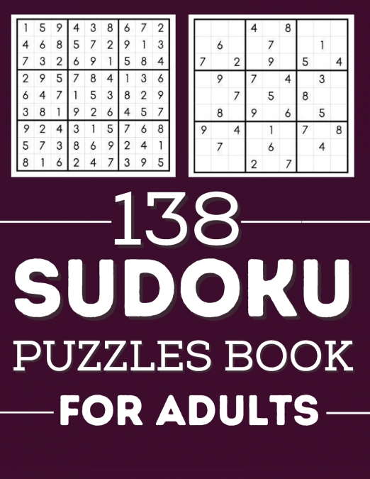 Sudoku Puzzles Book for Adults