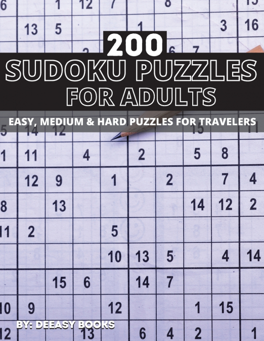 Sudoku Puzzles For Adults
