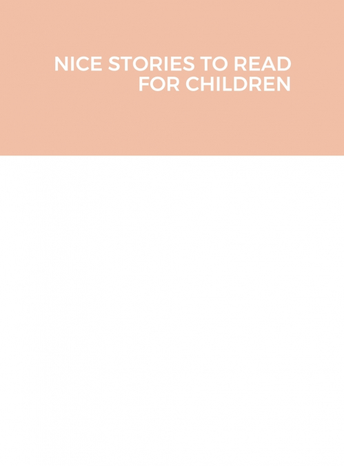 NICE STORIES TO READ FOR CHILDREN