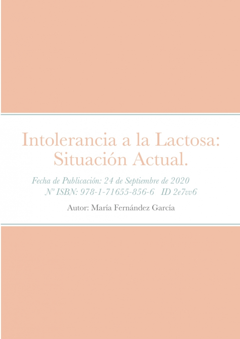 Intolerancia a la Lactosa
