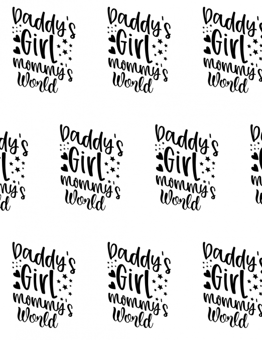Daddy’s Girl, Mommy’s World Composition Notebook - Large Ruled Notebook - 8.5x11 Lined Notebook (Softcover Journal / Notebook / Diary)