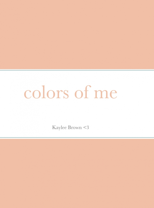 colors of me