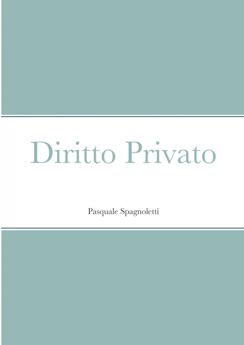 Diritto Privato