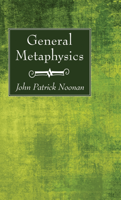 General Metaphysics