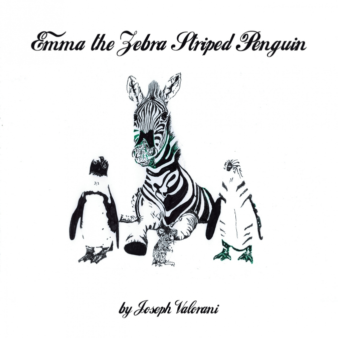 Emma the Zebra Striped Penguin