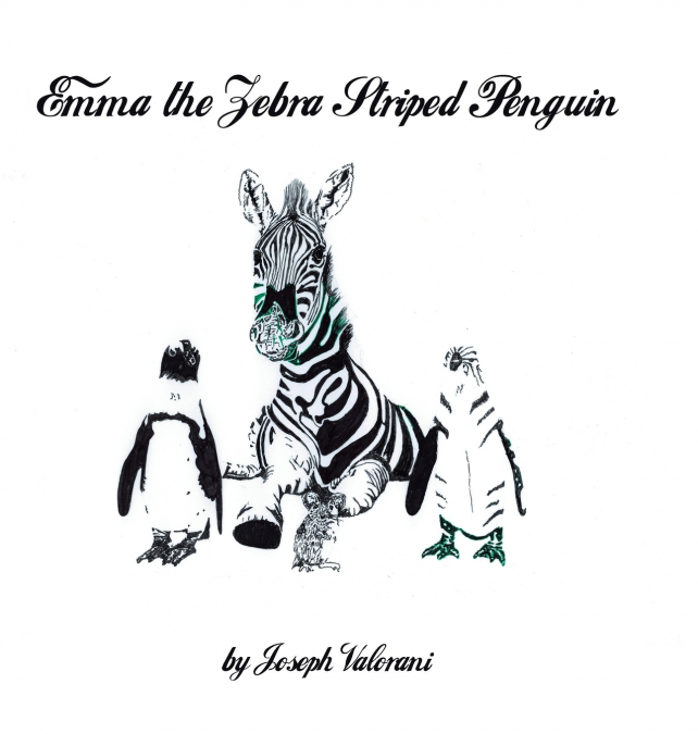Emma the Zebra Striped Penguin