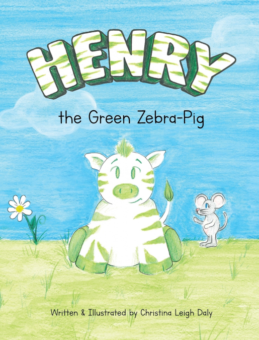 Henry the Green Zebra-Pig