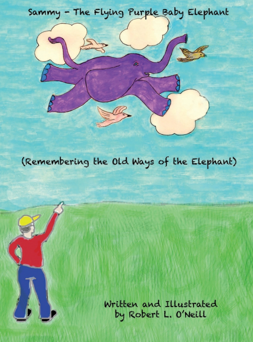 Sammy ~ The Flying Purple Baby Elephant