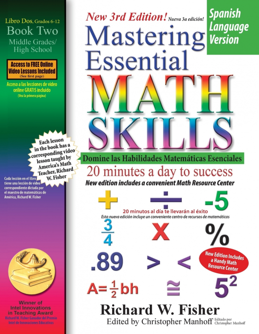 Mastering Essential Math Skills Book 2, Spanish Language Version