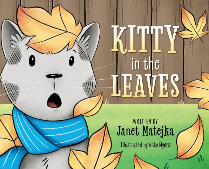 Kitty in the Leaves