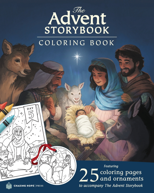 The Advent Storybook Coloring Book