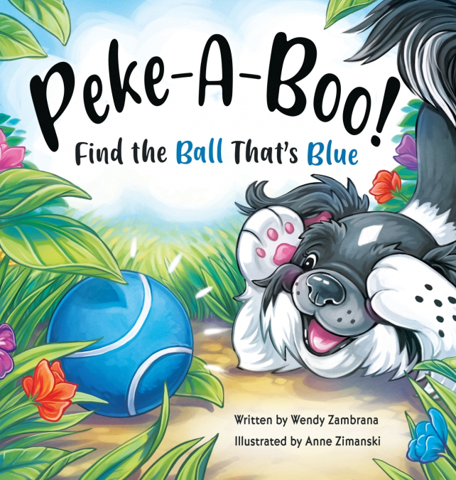 Peke-A-Boo! Find the Ball That’s Blue