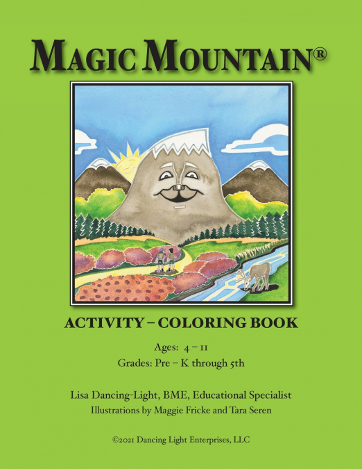 Magic Mountain® ACTIVITY - COLORING BOOK