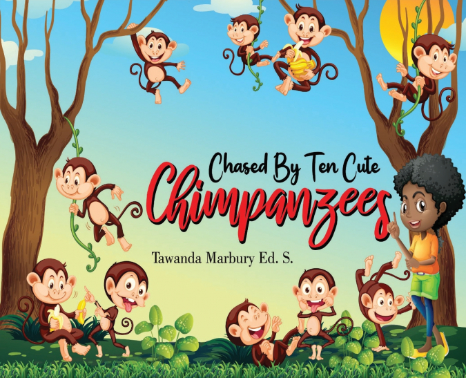 Chased By Ten Cute Chimpanzees