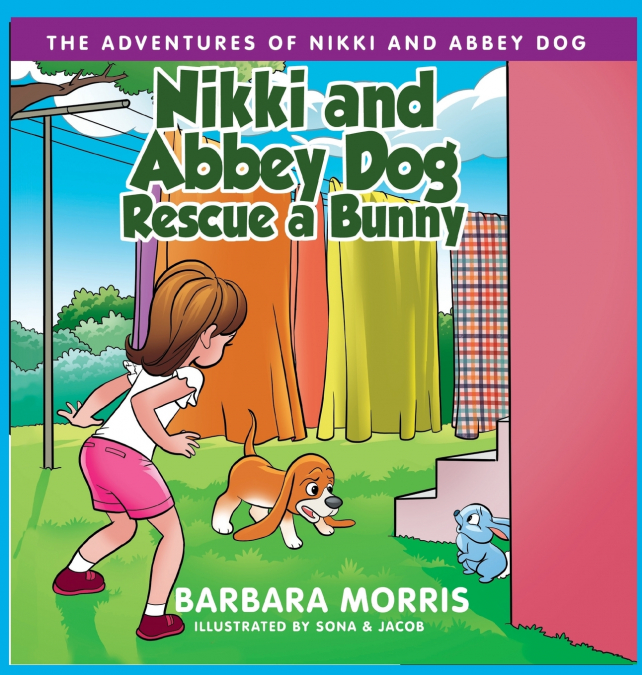 Nikki and Abbey Dog Rescue a Bunny