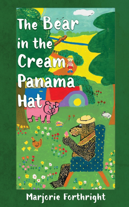 The Bear in the Cream Panama Hat