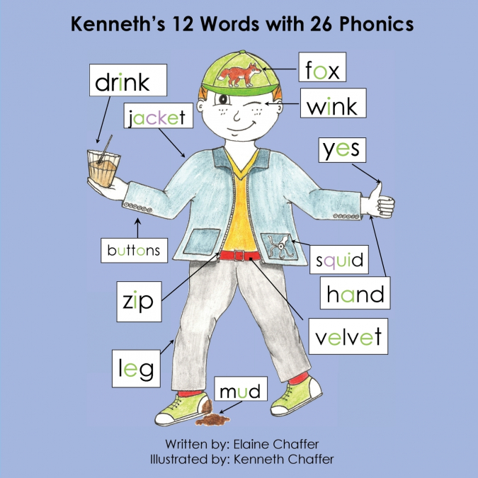 Kenneth’s 12 Words with 26 Phonics