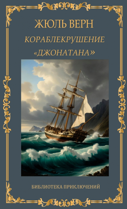 Кораблекрушение 'Джонатана'. Жюль Верн / Korablekrushenije 'Dzhonatana'. Zhul Vern