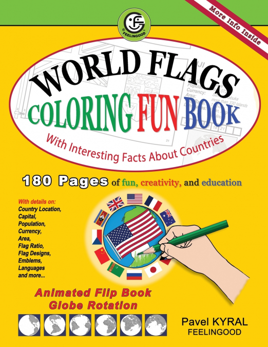 WORLD FLAGS COLORING FUN BOOK