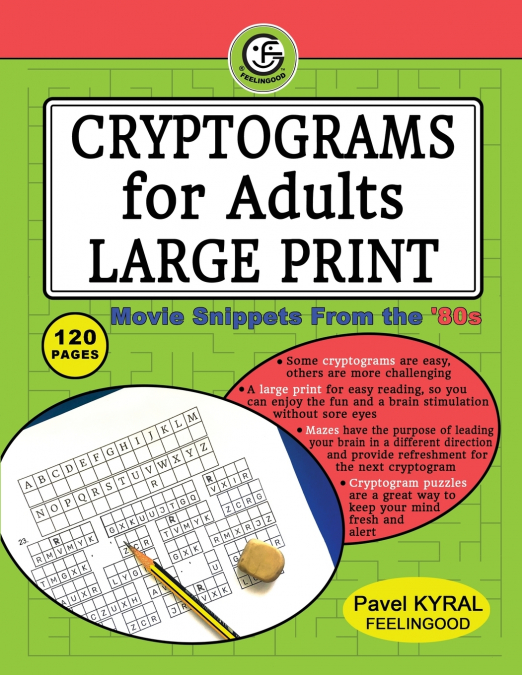 Cryptograms for Adults Large Print