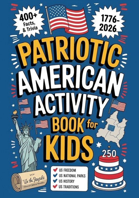 Patriotic American Activity Book for Kids