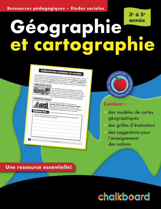 Geographie Et Cartographie 3-5