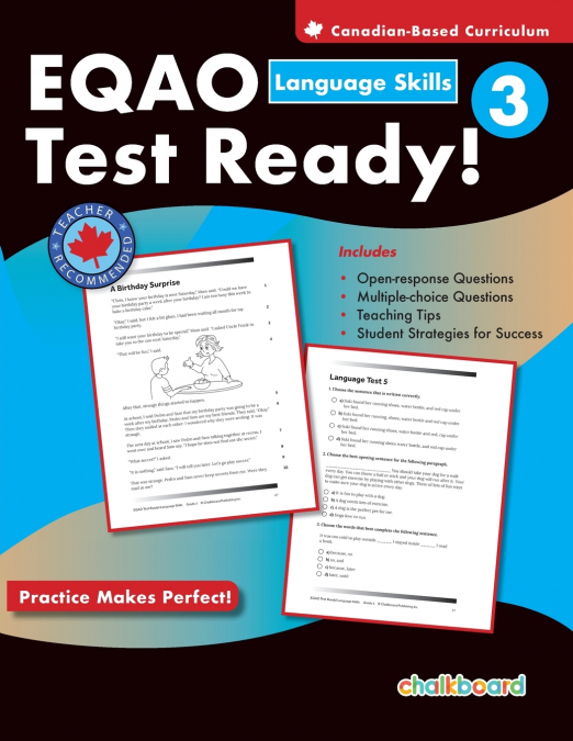 Eqao Test Ready Language Skills Grade 3