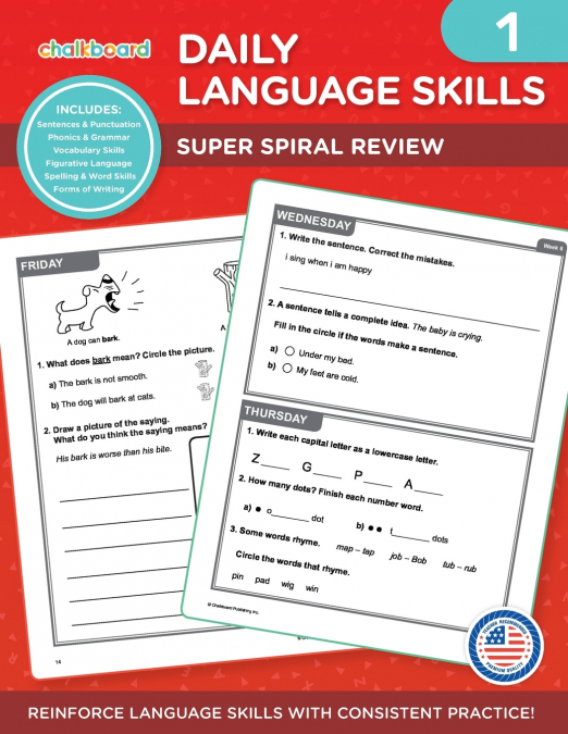 Daily Language Skills Grade 1