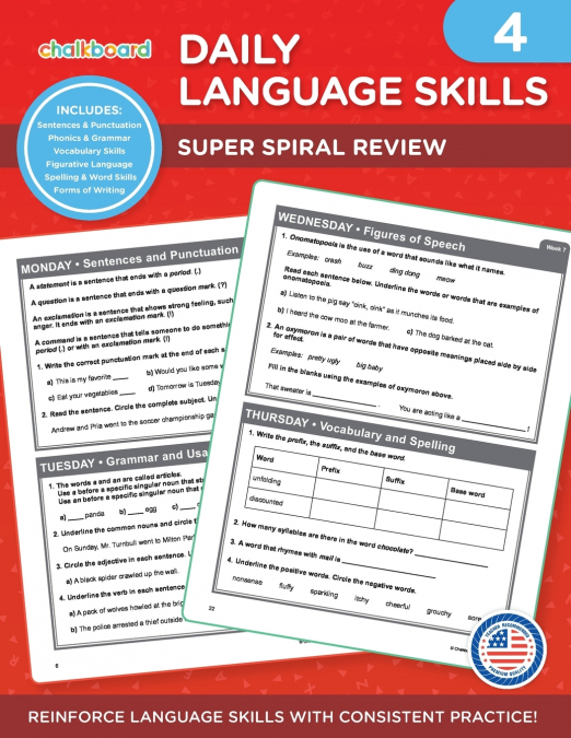 Daily Language Skills Grade 4