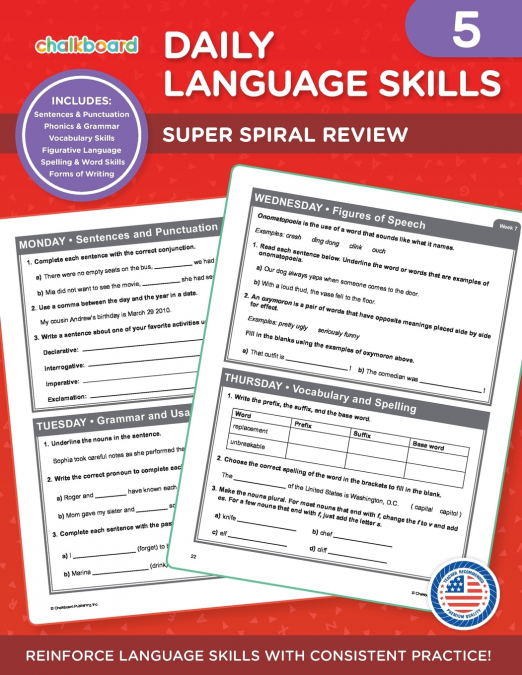 Daily Language Skills Grade 5