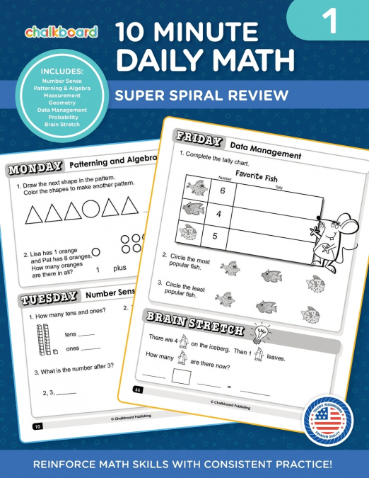 10 Minute Daily Math Grade 1