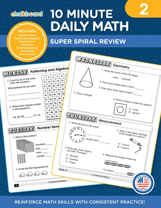 10 Minute Daily Math Grade 2