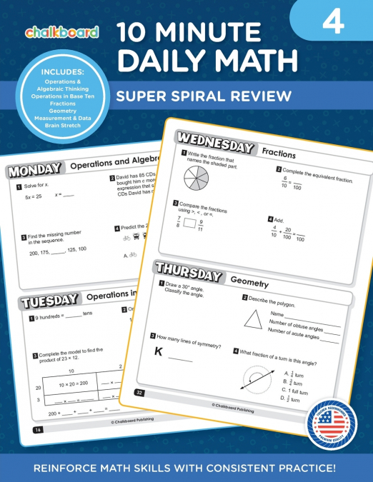 10 Minute Daily Math Grade 4