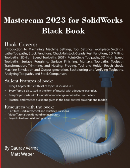 Mastercam 2023 for SolidWorks Black Book