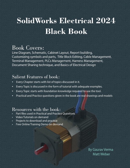 SolidWorks Electrical 2024 Black Book