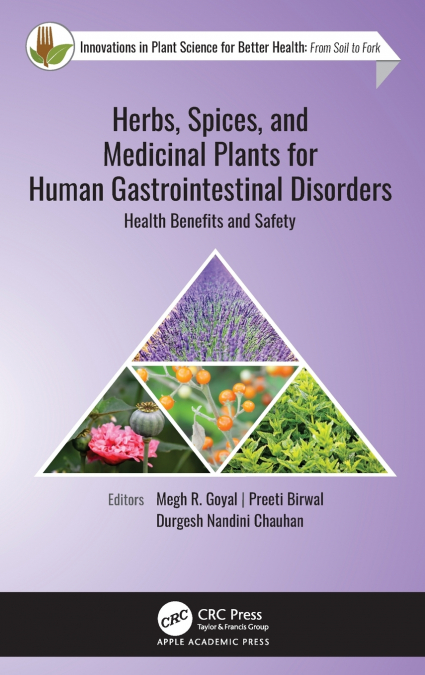 Herbs, Spices, and Medicinal Plants for Human Gastrointestinal Disorders