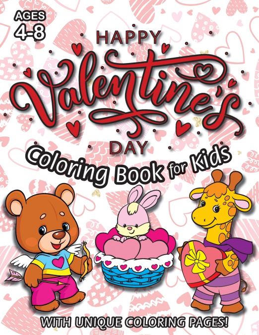 Happy Valentine’s Day Coloring Book for Kids