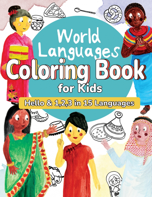 World Languages Coloring Book for Kids
