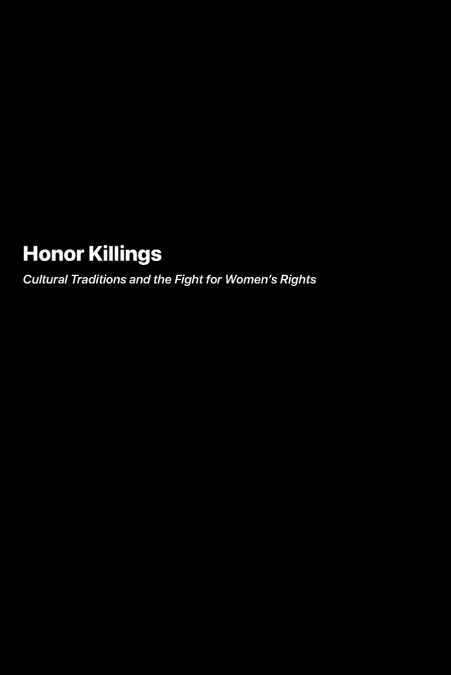 Honor Killings