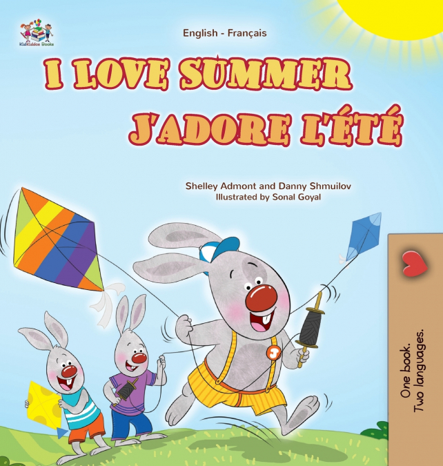 I Love Summer (English French Bilingual Children’s Book)