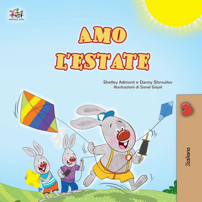 I Love Summer (Italian Children’s Book)