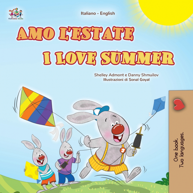 I Love Summer (Italian English Bilingual Children’s Book)
