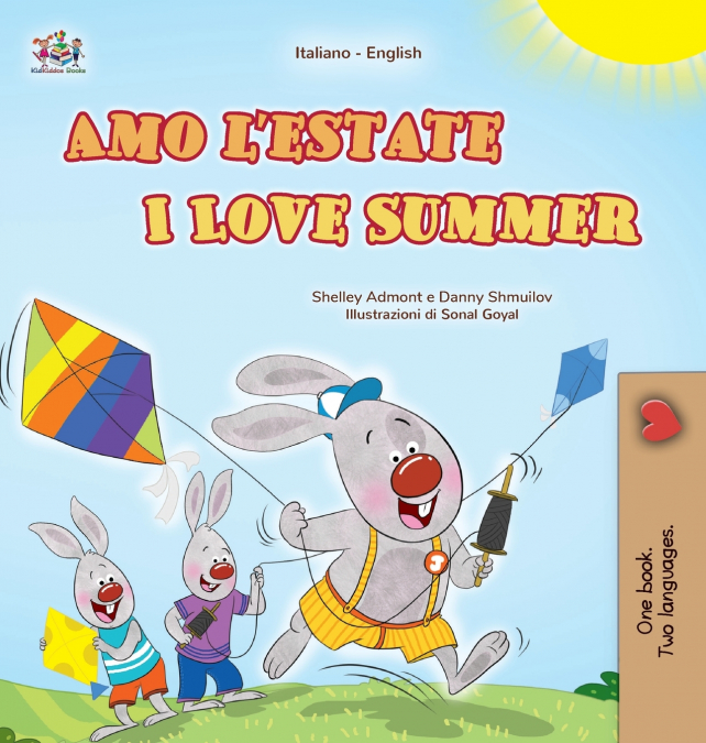 I Love Summer (Italian English Bilingual Children’s Book)