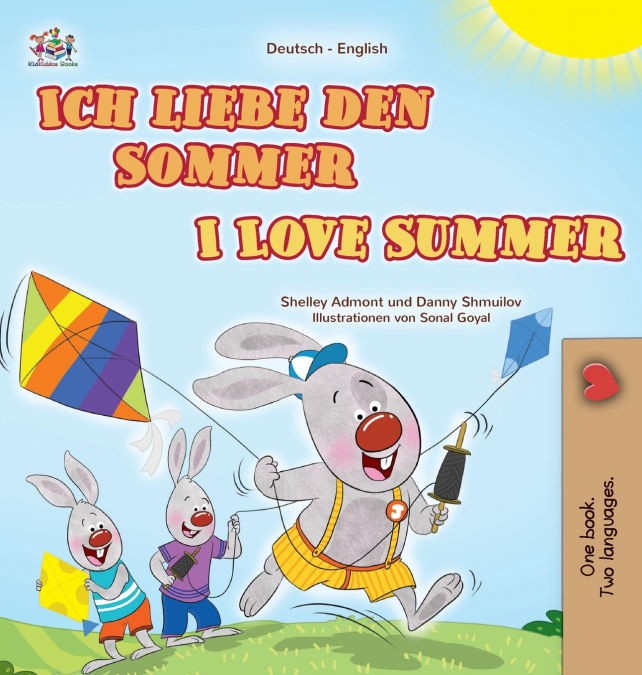 I Love Summer (German English Bilingual Children’s Book)