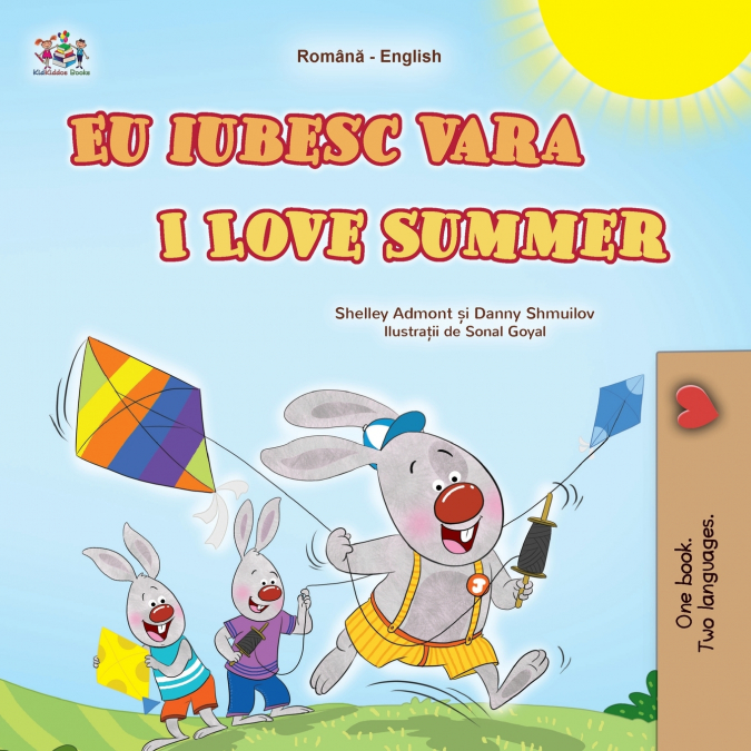 I Love Summer (Romanian English Bilingual Children’s Book)