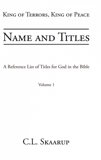 Name and Titles