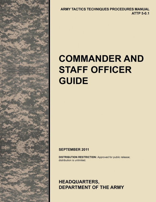 Commander and Staff Officer Guide