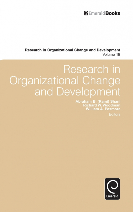 Research in Organizational Change and Development