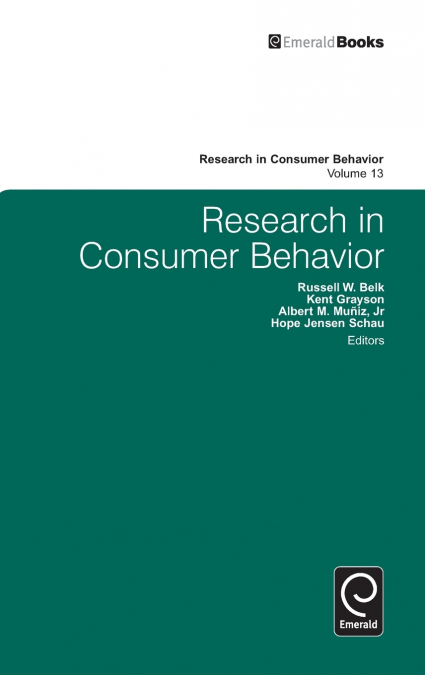 Research in Consumer Behavior